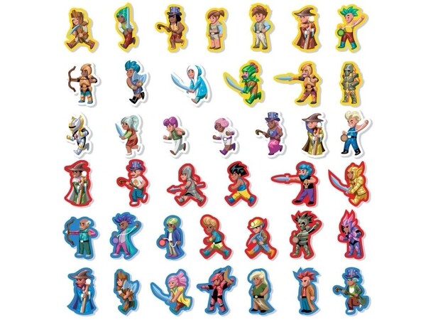 Terraria Wooden Character Pack Utvidelse til Terraria The Board Game 