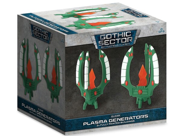 Terreng Eldar Plasma Generators Battlefield in a Box - Gothic Sector 