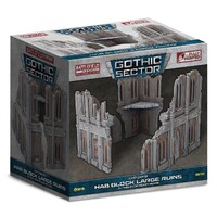 Terreng Hab Block Large Ruins Battlefield in a Box - Gothic Sector