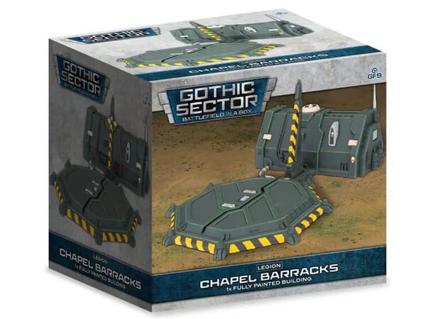 Terreng Legion Chapel Barracks Battlefield in a Box - Gothic Sector 