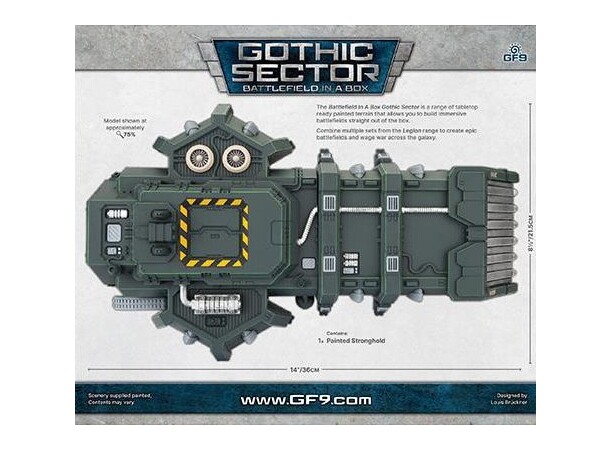 Terräng Stronghold Battlefield in a Box - Gothic Sector 