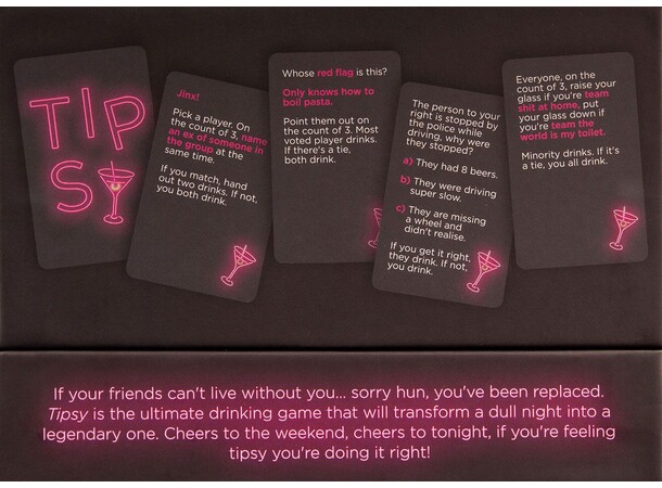 Tipsy Partyspel 