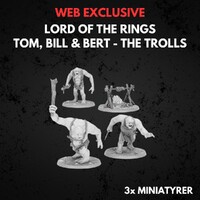 Tom Bill & Bert - The Trolls Middle-earth Strategy Battle Game
