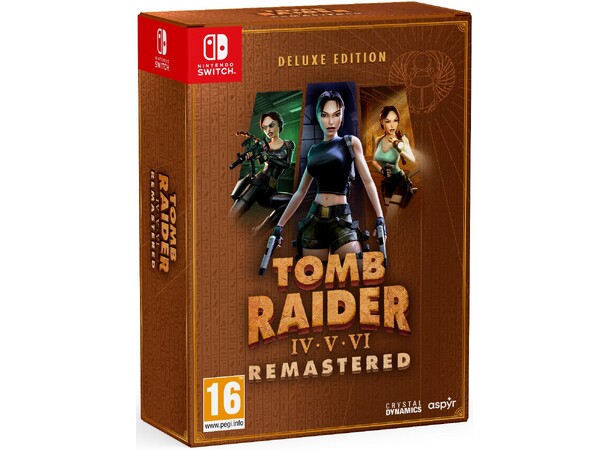 Tomb Raider IV-VI Remaster Deluxe Switch 