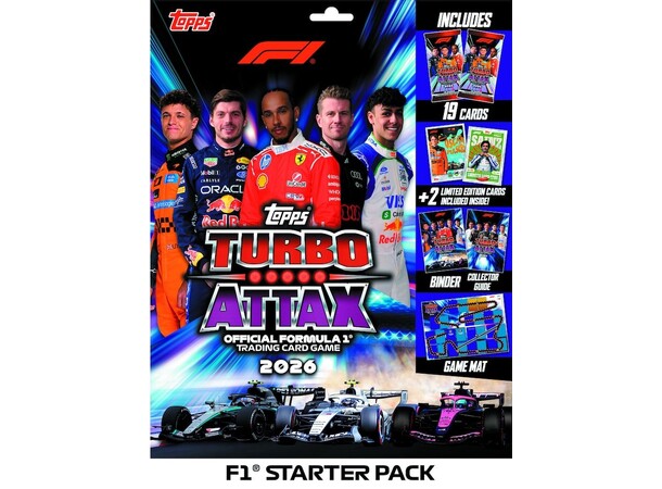 Turbo Attax 2026 F1 Starter Pack Topps Formula 1 