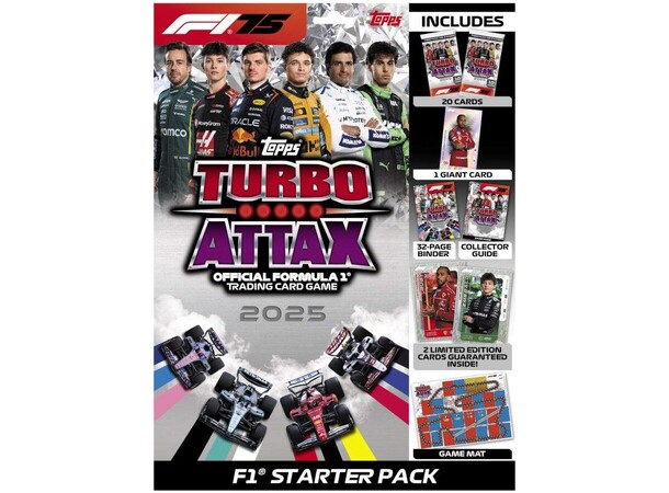 Turbo Attax F1 2025 Starter Pack 