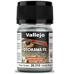 Vallejo Diorama FX Moss Green 0,1-1mm Landscape Texture - 35ml