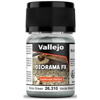 Vallejo Diorama FX Moss Green 0,1-1mm Landscape Texture - 35ml