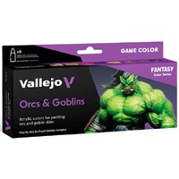 Vallejo Game Color Set Orcs & Goblins 