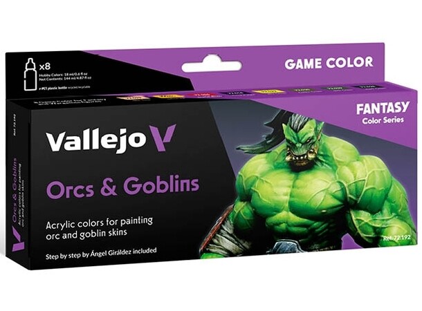 Vallejo Game Color Set Orcs & Goblins 