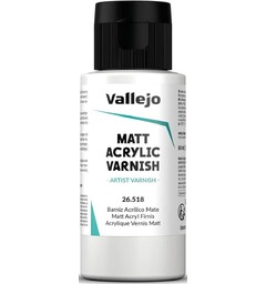 Vallejo Matt Acrylic Varnish 60ml Quick Dry
