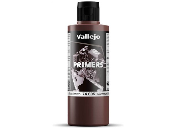 Vallejo Primer German Red Brown 200ml 