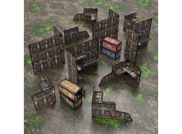 WTC Terrain Pack Sci-Fi Green Stuff World 