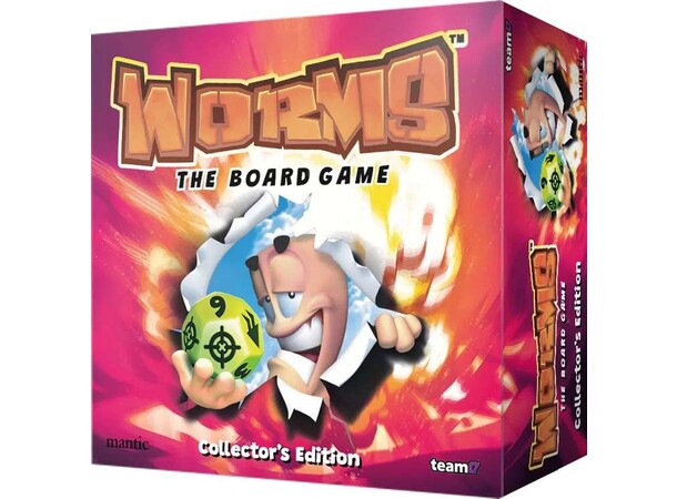 Worms The Board Game CE Brettspill Mayhem Collectors Edition 