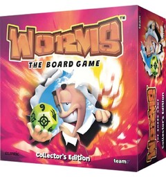 Worms The Board Game CE Brettspill Mayhem Collectors Edition