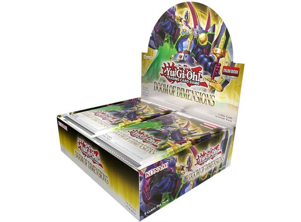 Yu-Gi-Oh Doom of Dimensions Booster Box 