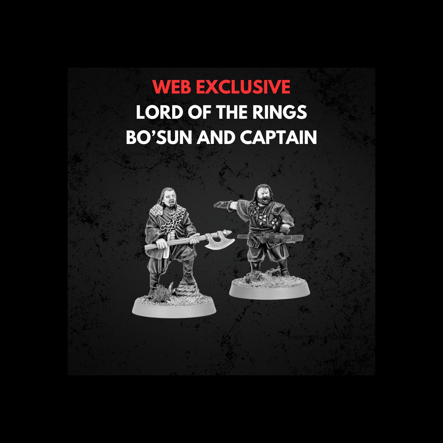 Bosun and Captain Middle-earth Strategy Battle Game