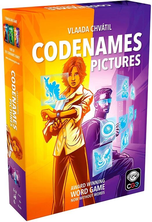 Codenames Pictures Ordspill Norsk utgave