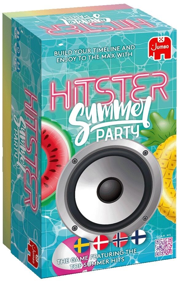 Hitster Summer Party Partyspill Norsk utgave