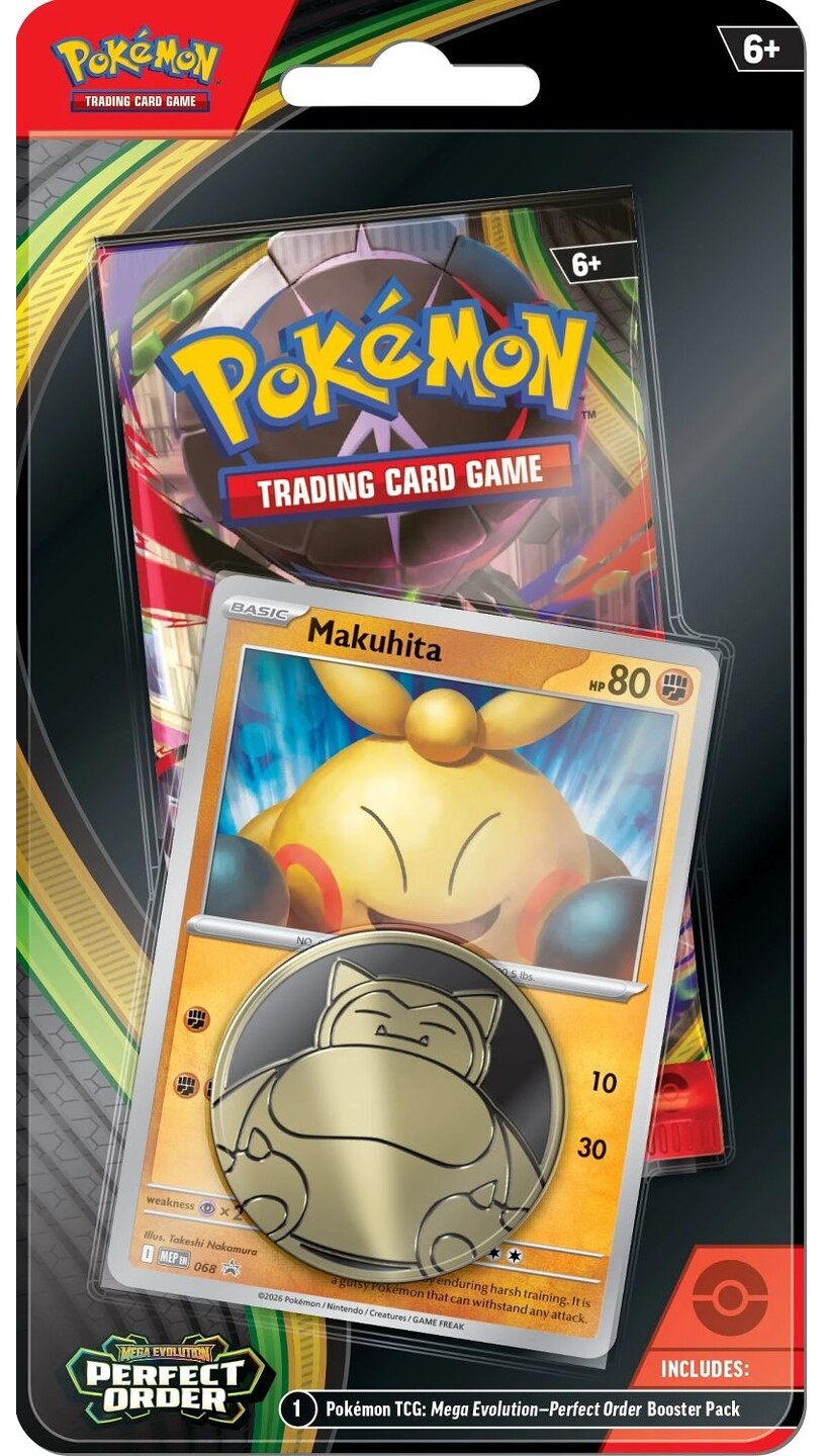 Pokemon Perfect Order 1-Pack Blister Makuhita