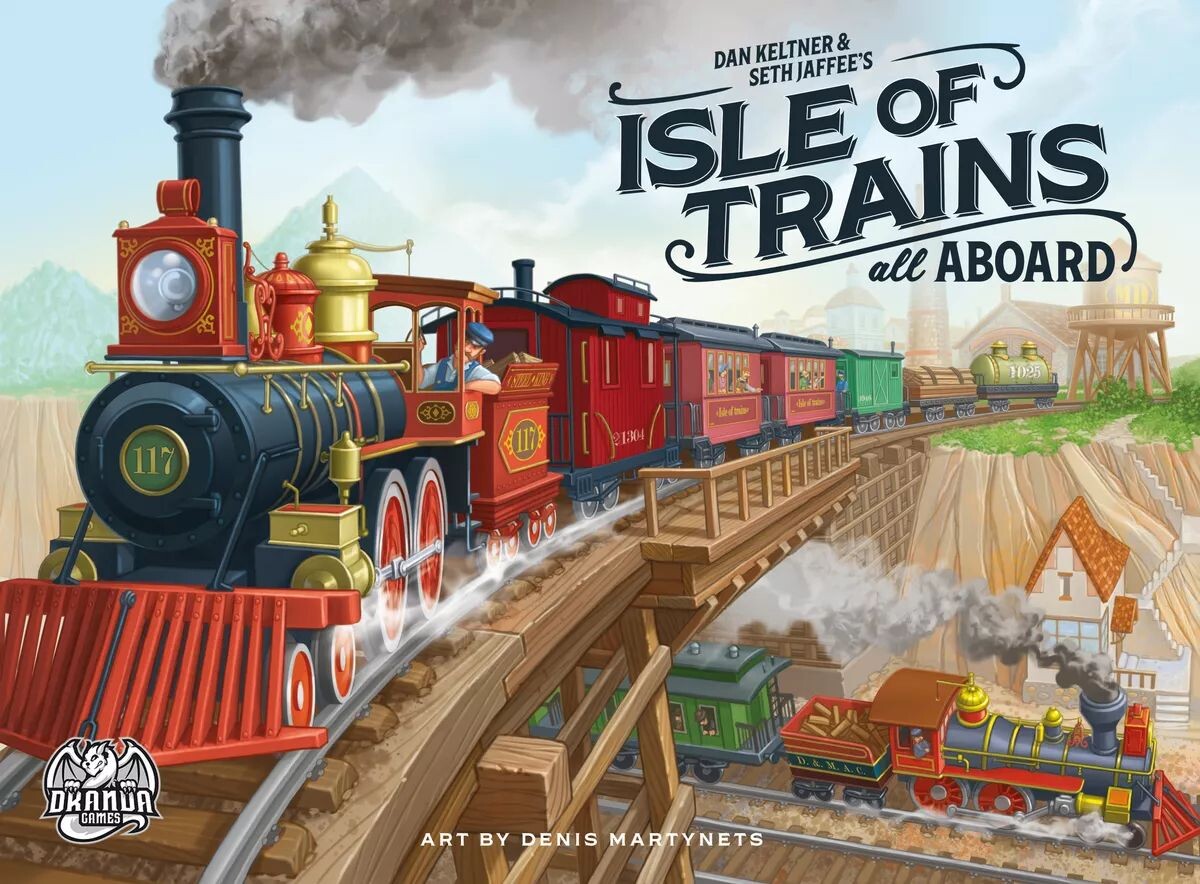 Isle of Trains All Aboard Brettspill