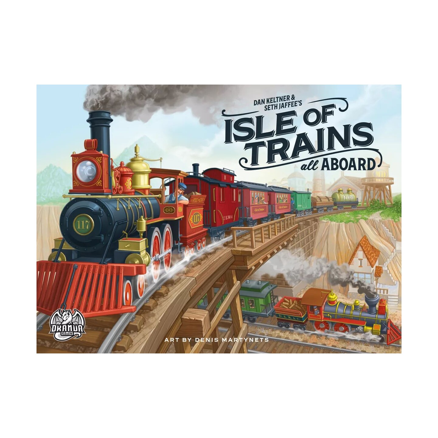 Isle of Trains All Aboard Brettspill