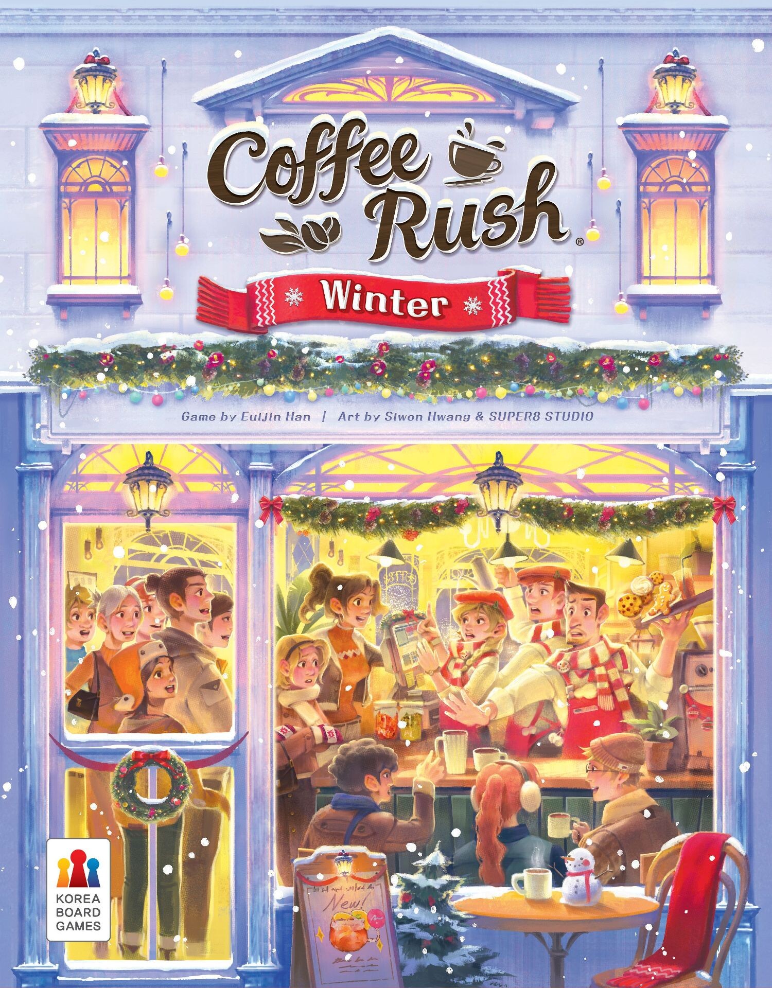 Coffee Rush Winter Brettspill