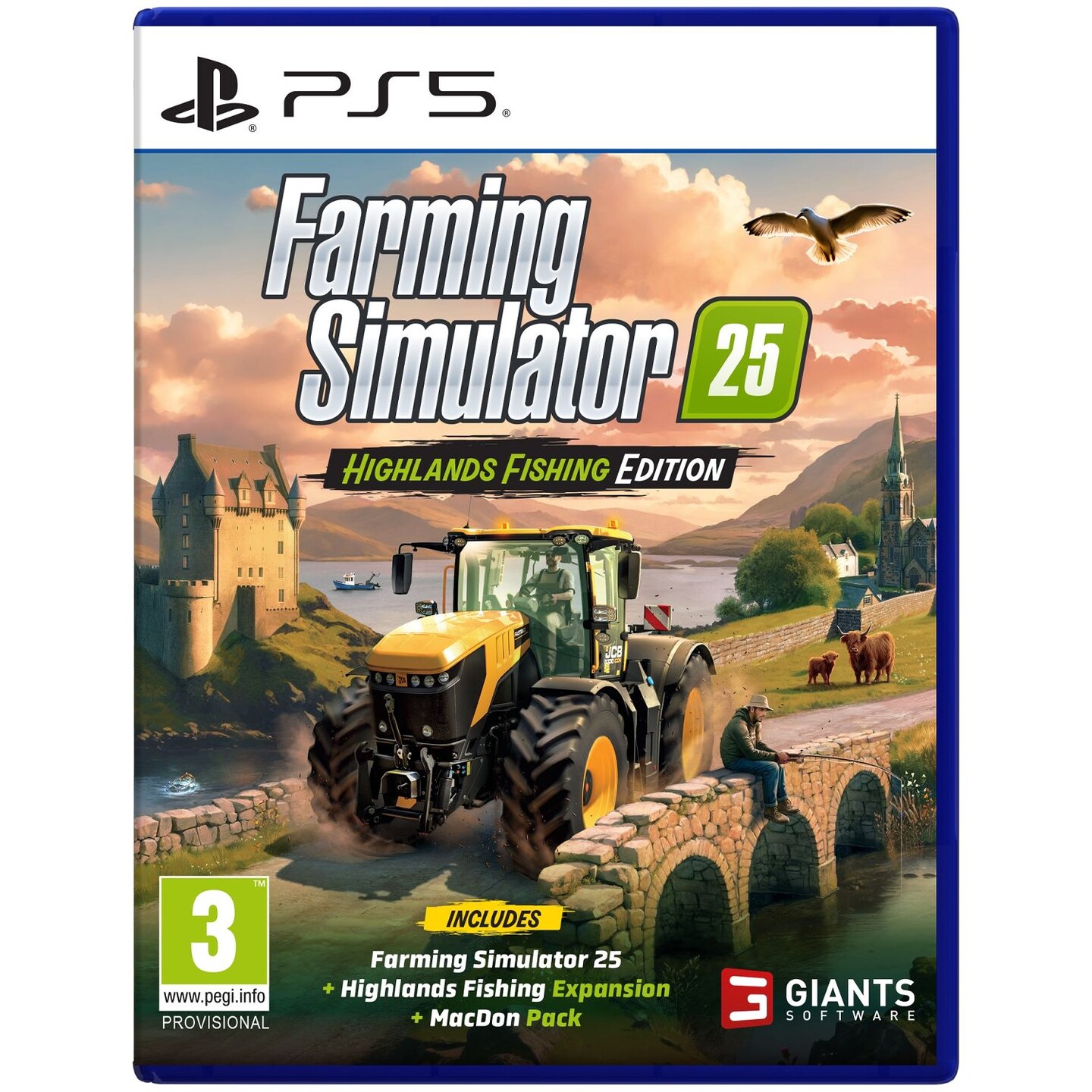 Farming Simulator 25 Highlands PS5 Highlands Fishing Edition