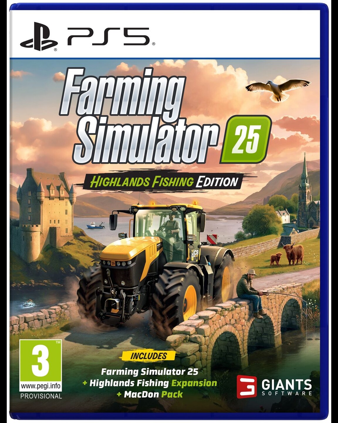 Farming Simulator 25 Highlands PS5 Highlands Fishing Edition