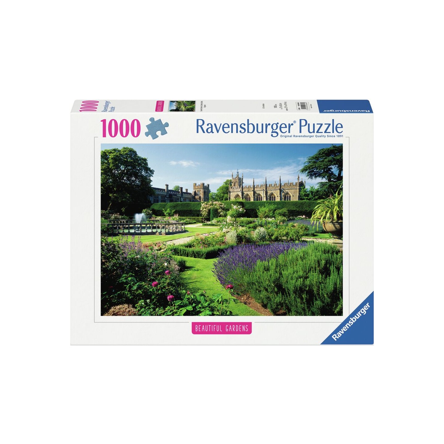 Queens Garden Sudeley Castle 1000 biter Puslespill - Ravensburger Puzzle