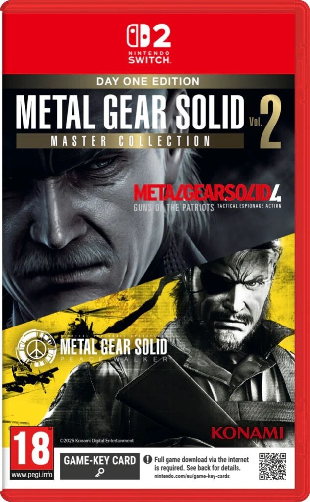 Metal Gear Solid Master Coll V2 Switch 2 Master Collection Vol 2