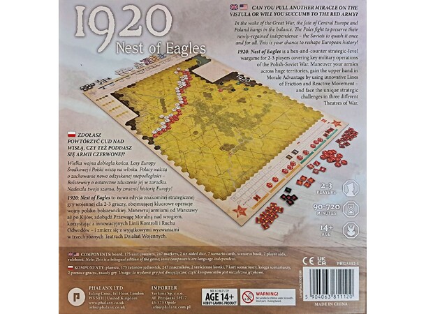 1920 Nest Of Eagles Brettspill 
