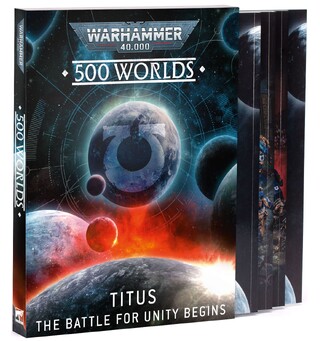 500 Worlds Titus (Slipcase) Warhammer 40K - Battle for Unity Begins