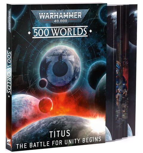 500 Worlds Titus (Slipcase) Warhammer 40K - Battle for Unity Begins