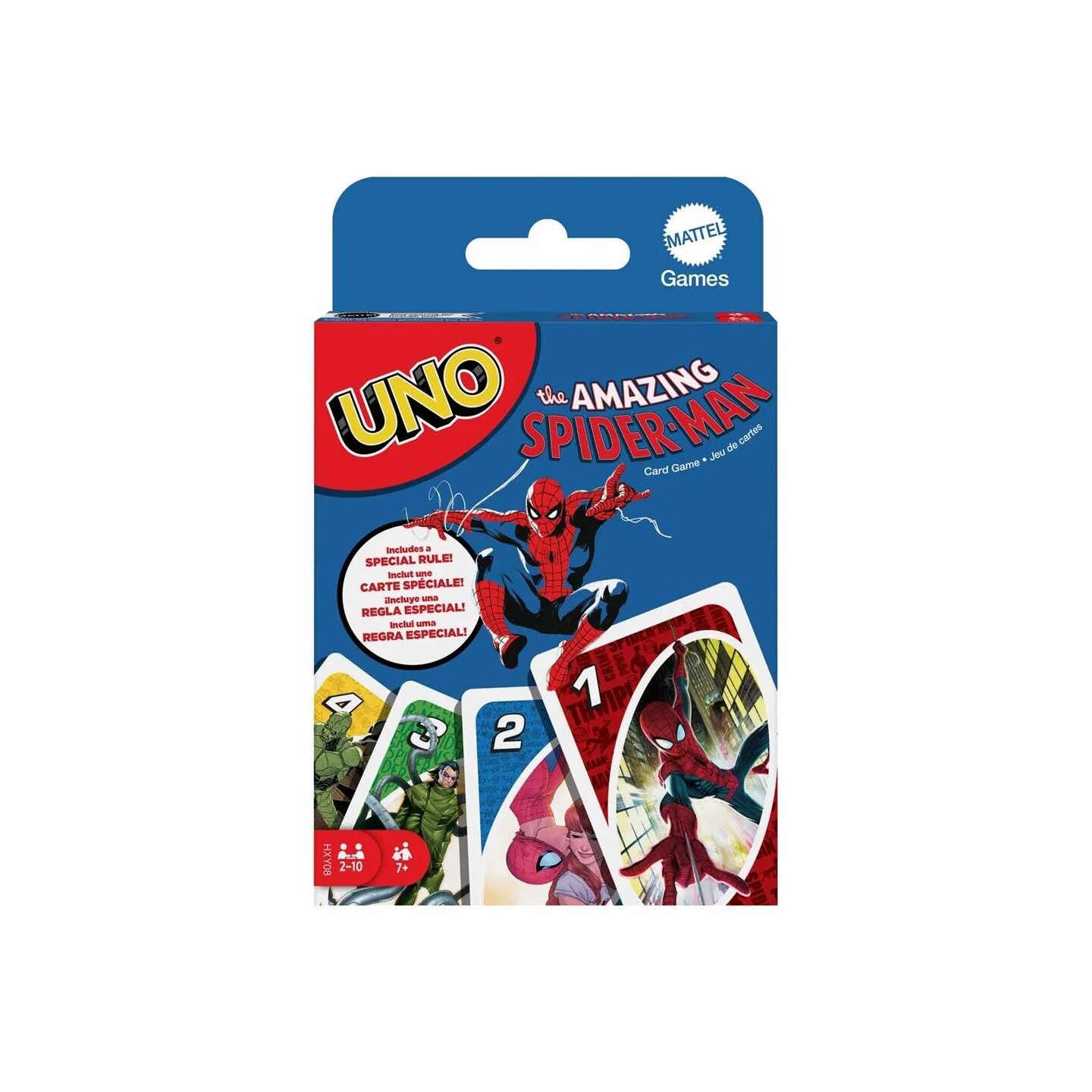 UNO Spiderman Kortspill Norsk utgave