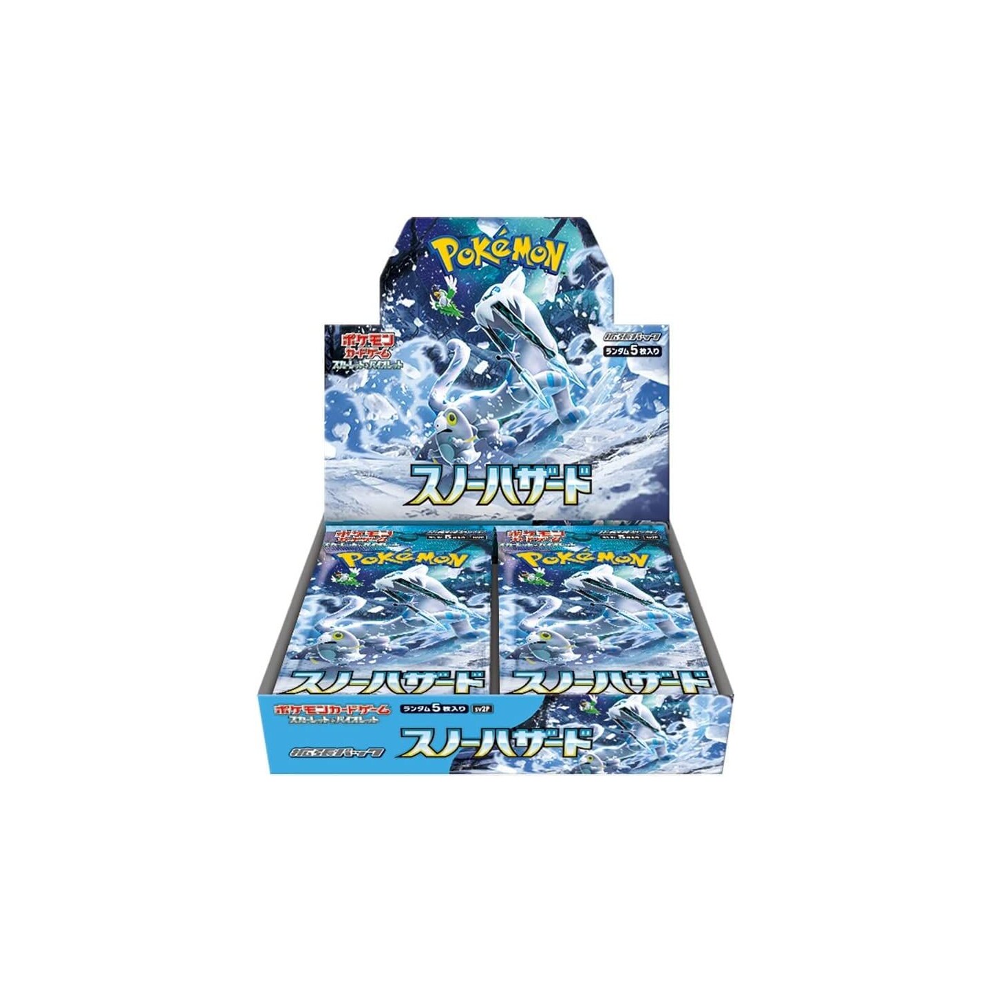 Pokemon Snow Hazard Booster box JAPANSK - Scarlet & Violet - sv2p