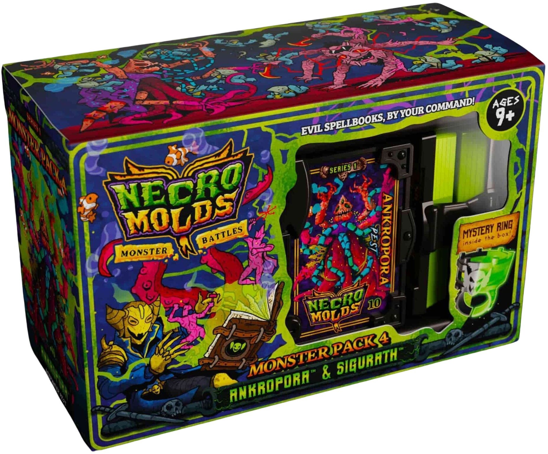 Necromolds Monster Battles MonsterPack 4 Ankropora & Sigurath