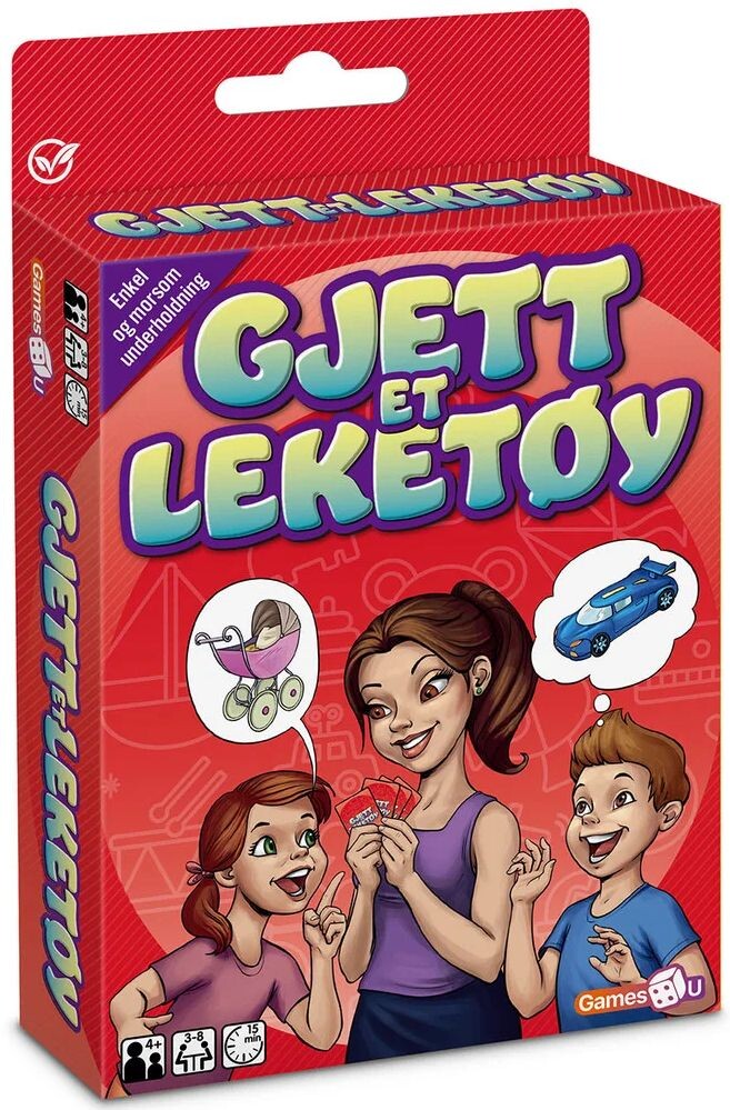Gjett Et Leketøy Kortspill Norsk Utgave
