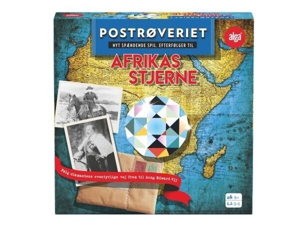 Afrikas Stjerne Postrøveriet - DANSK 