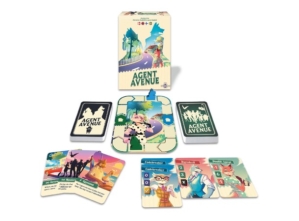 Agent Avenue Brettspill Norsk utgave 
