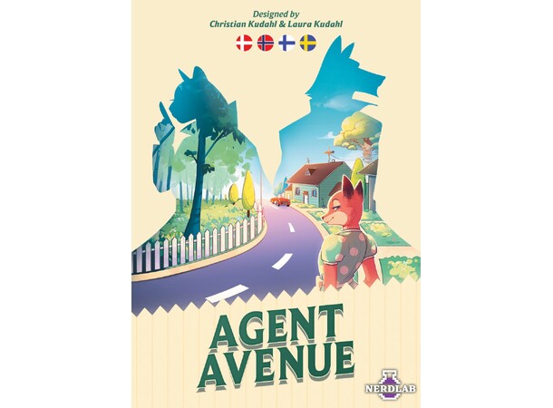 Agent Avenue Brettspill Norsk utgave 