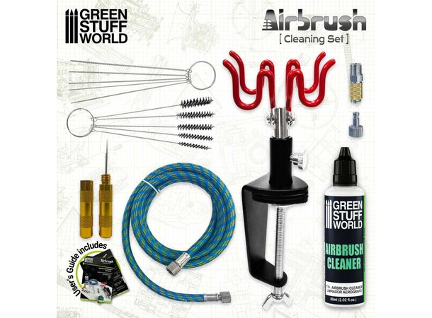 Airbrush Cleaning Kit Green Stuff World 