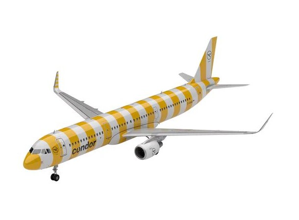 Airbus A321-200 Condor Starter Set Revell 1:144 Byggsats 