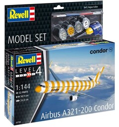 Airbus A321-200 Condor Starter Set Revell 1:144 Byggesett