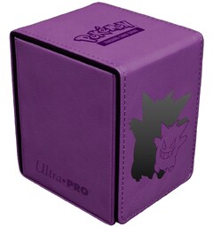 Alcove Deck Box Pokemon Gengar Ultra Pro Elite Series Flip Deck Box