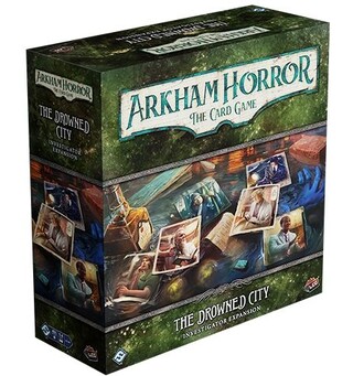 Arkham Horror TCG Drowned City Investiga Utvidelse Arkham Horror The Card Game