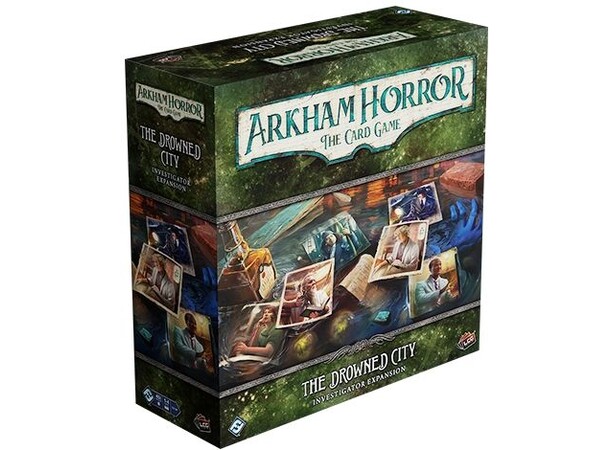 Arkham Horror TCG Drowned City Investiga Utvidelse Arkham Horror The Card Game