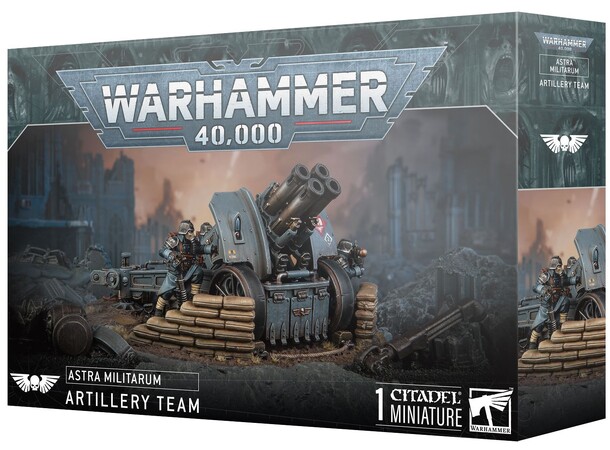Astra Militarum Artillery Team Warhammer 40K 