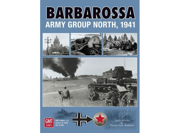 Barbarossa Army Group North 1941 2nd Edition Brettspill 