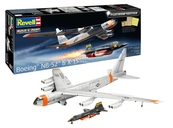 Boeing NB-52 & X-15 Platinum Edition Revell 1:72 Byggesett 